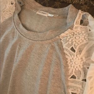 Blu pepper Dressy Gray Sweat shirt